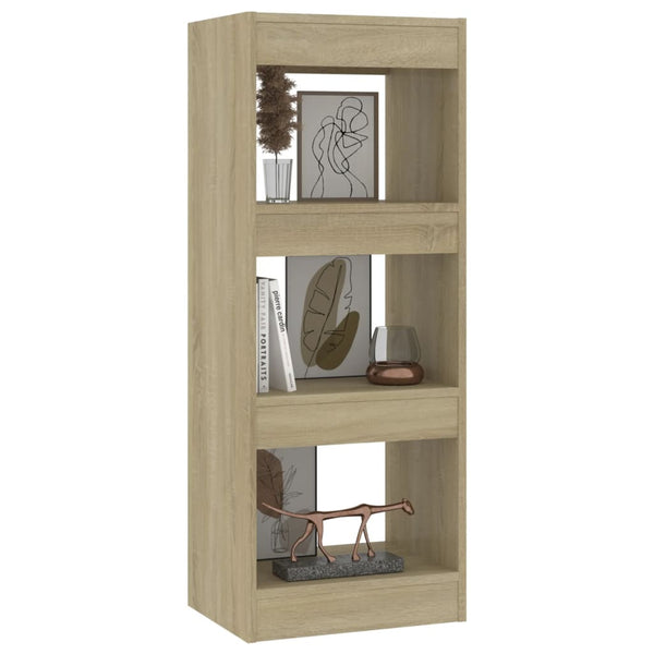 Sonoma Eiche Bücherregal Raumteiler 40x103 cm