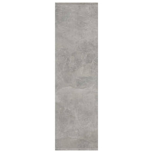 Betongraues Bücherregal/Raumteiler 40x30x103 cm