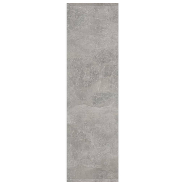 Betongraues Bücherregal/Raumteiler 40x30x103 cm