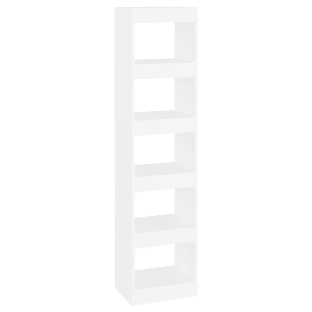 vidaXL Étagère à Livres/Séparateur de Pièce Blanc 40x30x166 cm