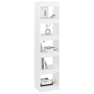 Hochglanz Bücherregal Raumteiler Weiß 166cm