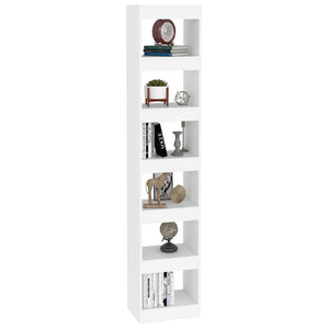 Weißes Bücherregal / Raumteiler 40x30x198 cm
