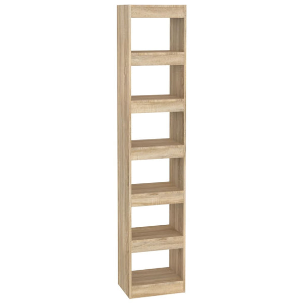 Sonoma Eiche Bücherregal Raumteiler 198cm
