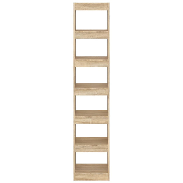 Sonoma Eiche Bücherregal Raumteiler 198cm