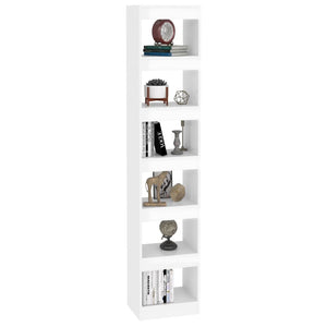 Hochglanz Bücherregal Raumteiler Weiß 198cm