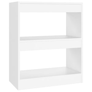 Weißes Bücherregal / Raumteiler 60x72 cm