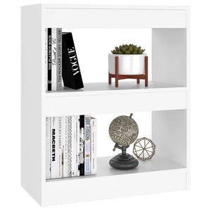 Weißes Bücherregal / Raumteiler 60x72 cm