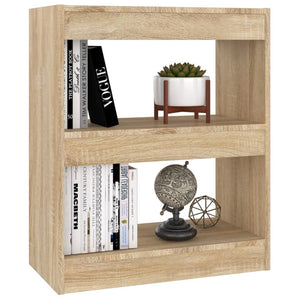 Sonoma Eiche Bücherregal Raumteiler 60x72 cm