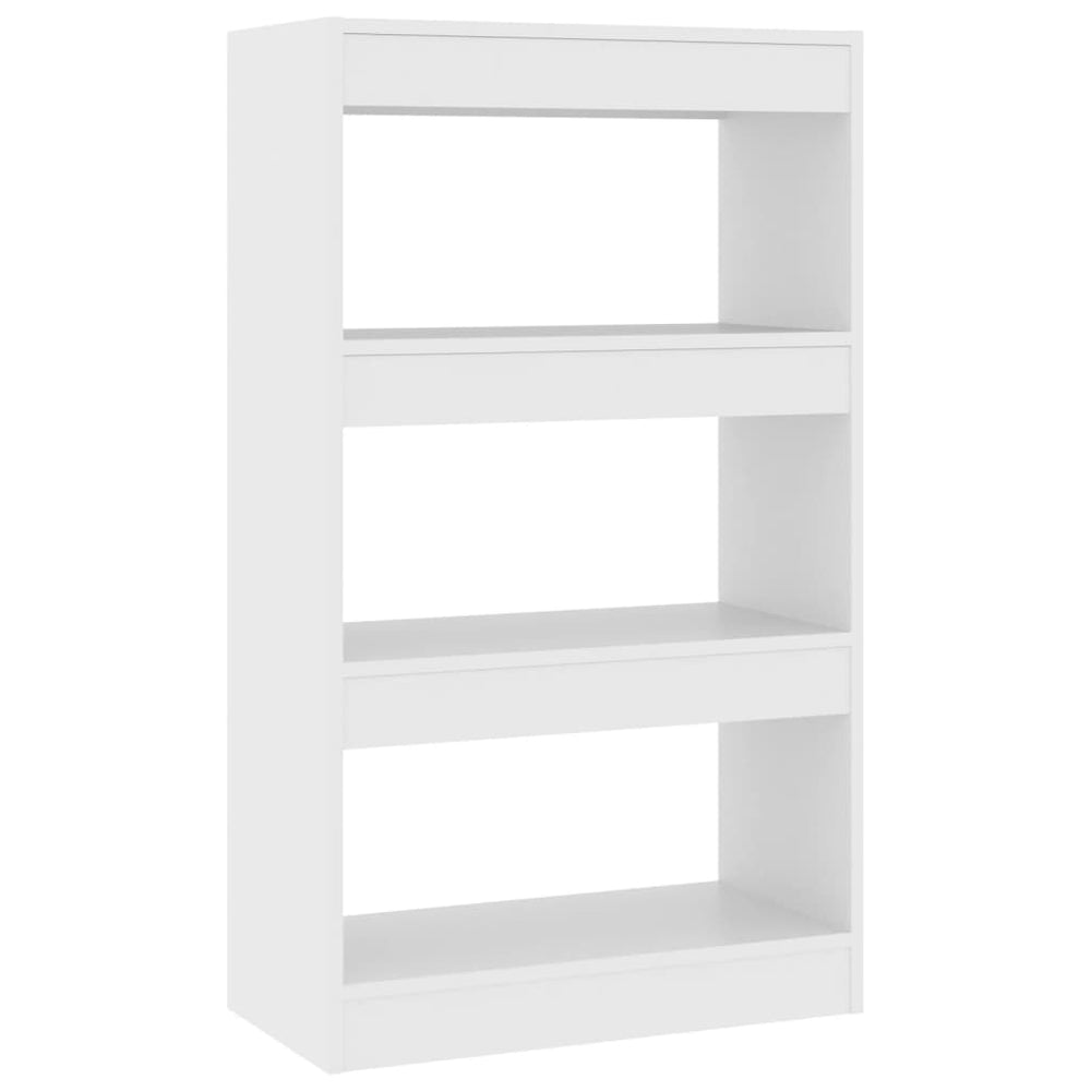 vidaXL Étagère/Séparateur de pièce blanc 60x30x103 cm Bois d'ingénierie