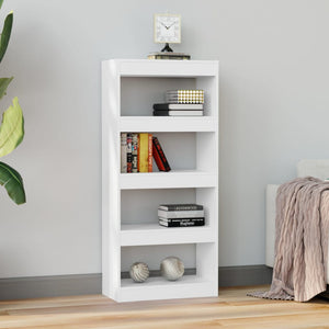 Weißes Bücherregal / Raumteiler 60x30x135 cm
