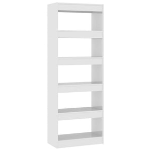 Hochglanz Bücherregal Raumteiler Weiß