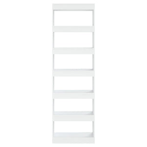 Weißes Bücherregal 60x30x198 cm