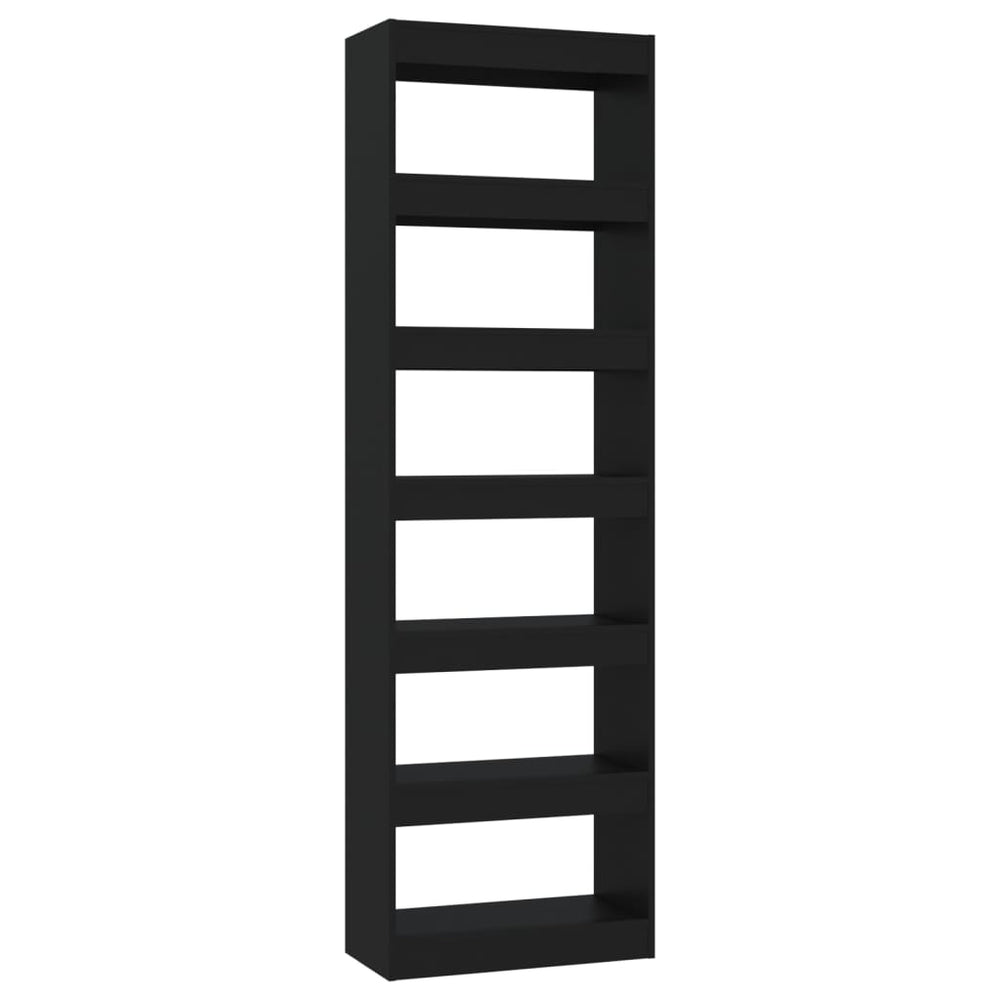 vidaXL Étagère/Séparateur de pièce Noir 60x30x198 cm