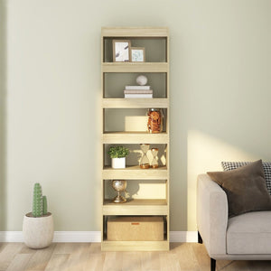 Sonoma Eiche Bücherregal Raumteiler 198cm