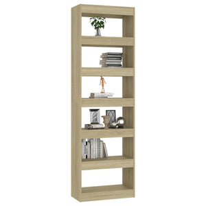 Sonoma Eiche Bücherregal Raumteiler 198cm