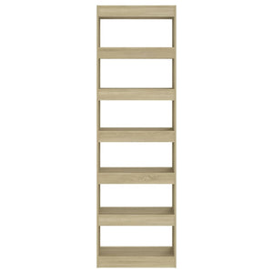 Sonoma Eiche Bücherregal Raumteiler 198cm