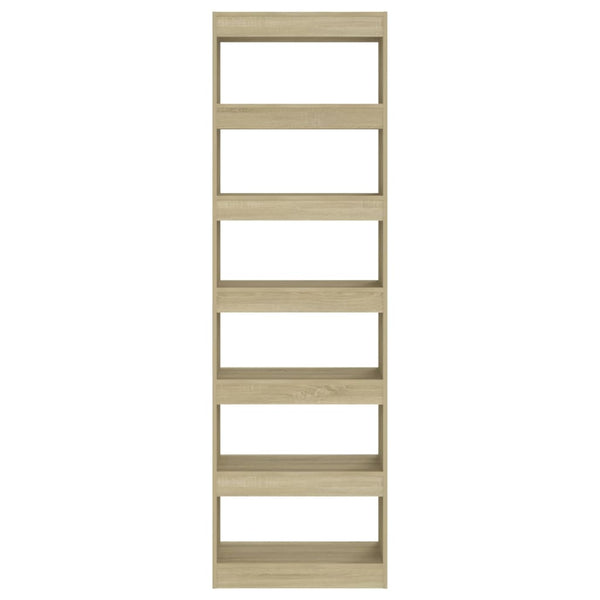 Sonoma Eiche Bücherregal Raumteiler 198cm