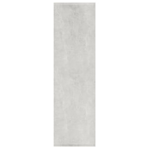 Betongraues Bücherregal 80x30x103 cm