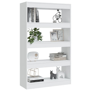 Weißes Bücherregal/Raumteiler 80x135 cm