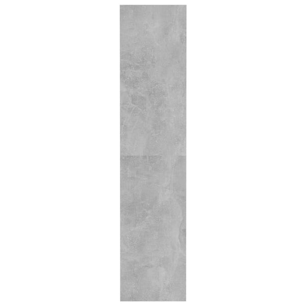 Betongraues Bücherregal Raumteiler 80x135 cm