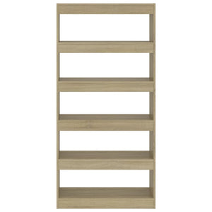 Sonoma Eiche Bücherregal Raumteiler 166cm
