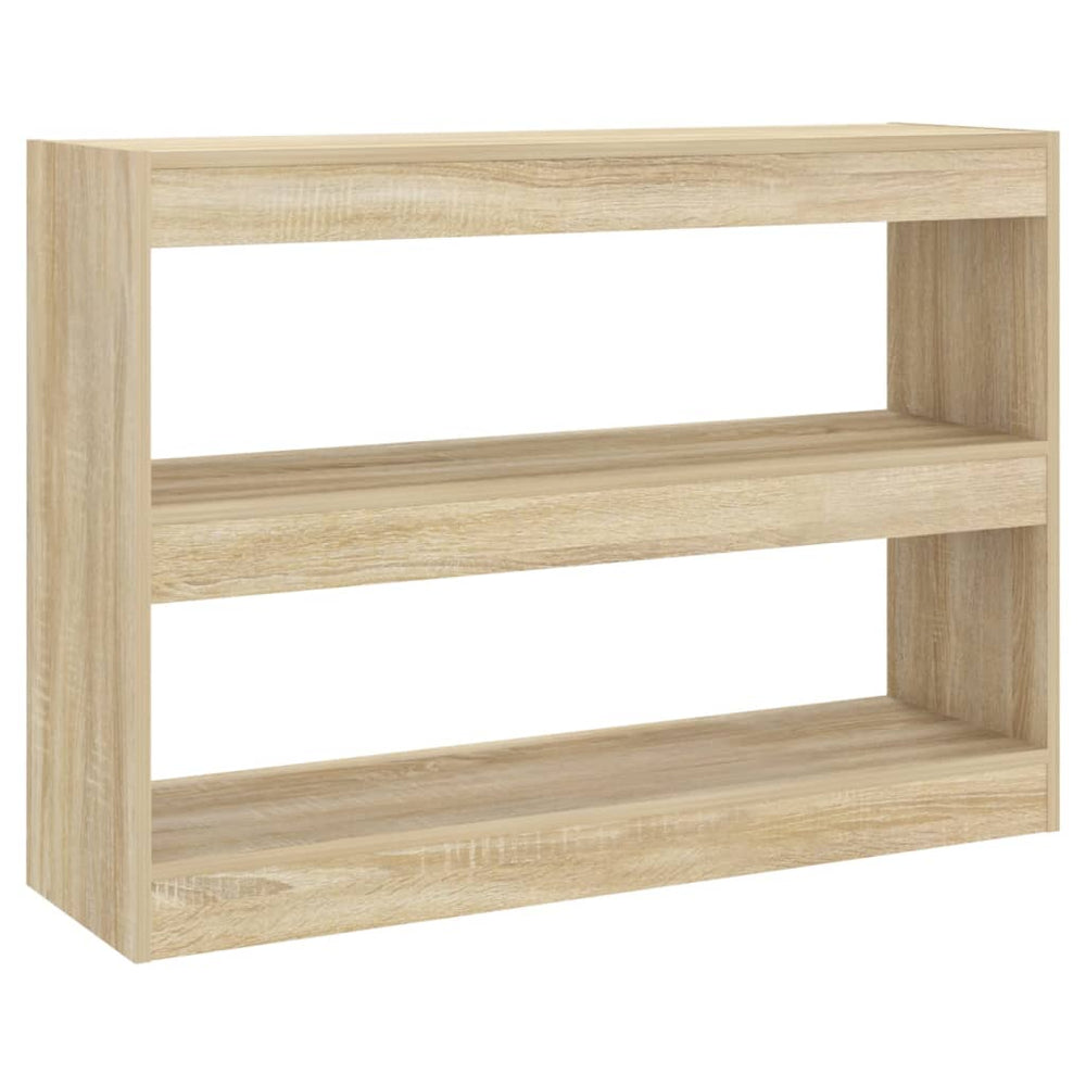 vidaXL Bibliothèque/Séparateur de pièce Chêne Sonoma 100x30x72 cm