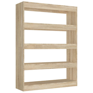 Sonoma Eiche Bücherregal Raumteiler 100x30x135cm