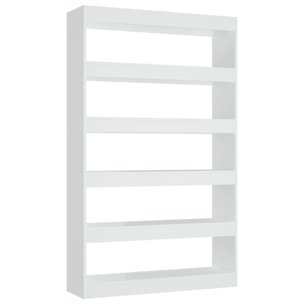 vidaXL Bibliothèque/Séparateur de pièce Blanc 100x30x166 cm
