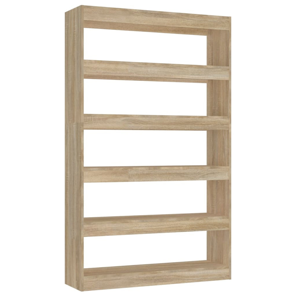 Sonoma Eiche Bücherregal Raumteiler 100x30x166 cm