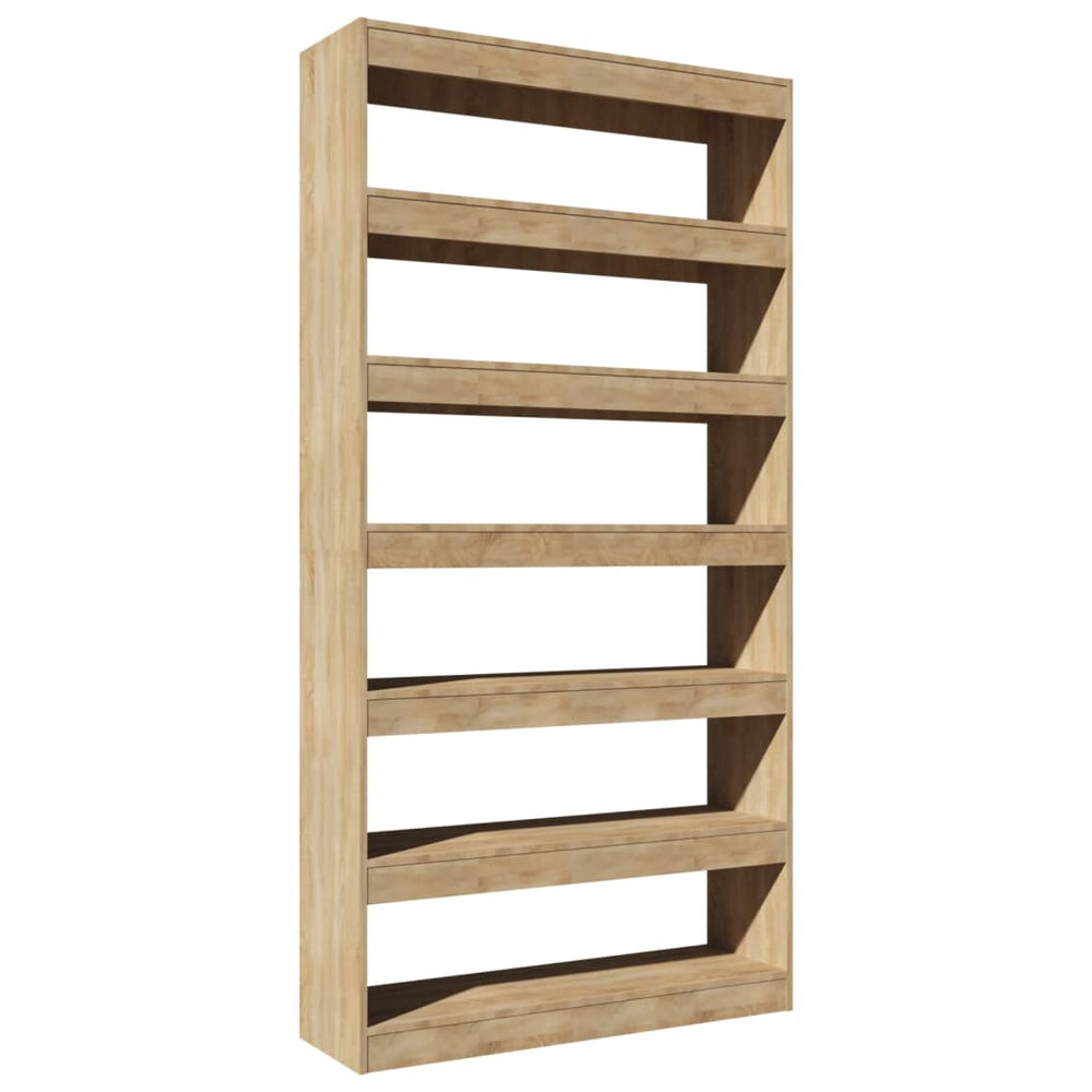 vidaXL Étagère/Séparateur de pièce Chêne Sonoma 100x30x198 cm Bois d'ingénierie