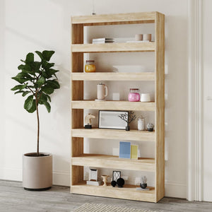 Sonoma Eiche Bücherregal Raumteiler 100x198 cm