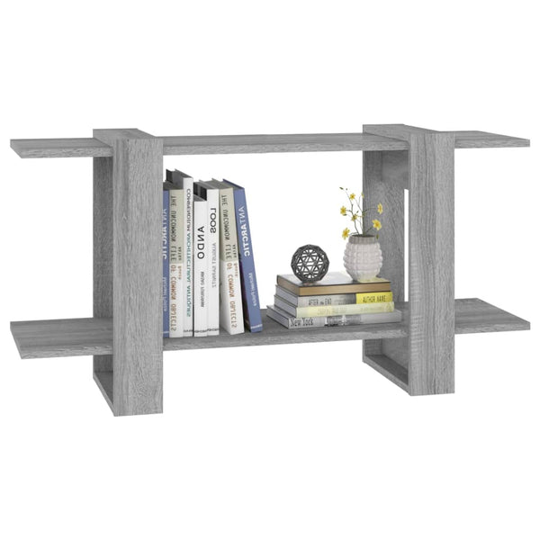 Bücherregal Grau Sonoma 100 cm