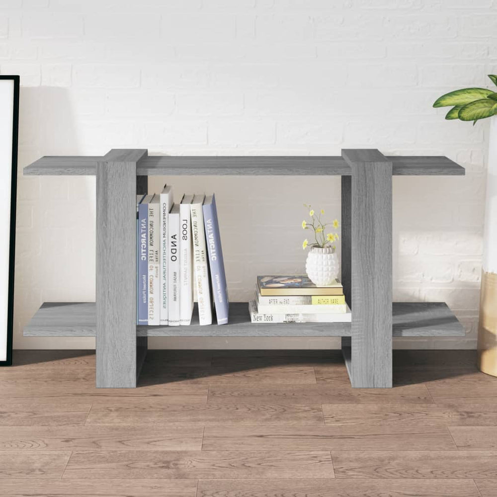 vidaXL Bibliothèque gris Sonoma 100x30x51 cm Aggloméré