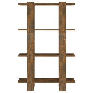 Bücherregal Raumteiler Räuchereiche 80 cm