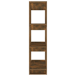 Bücherregal Raumteiler Räuchereiche 80 cm