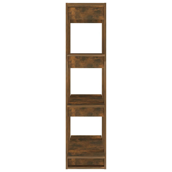 Bücherregal Raumteiler Räuchereiche 80 cm