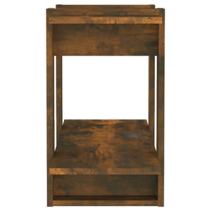 Bücherregal Raumteiler Räuchereiche 80x51 cm