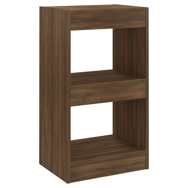 Bücherregal Raumteiler Braun Eiche 40x72 cm