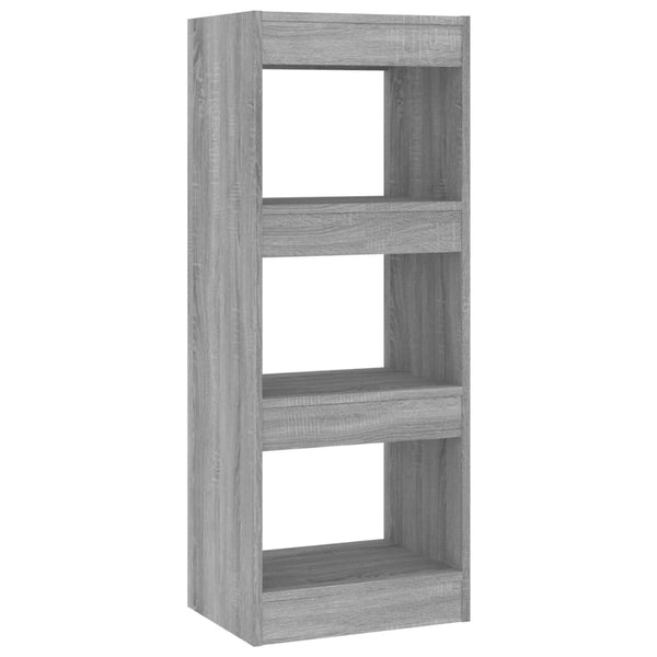Graues Bücherregal Sonoma 40x30x103 cm