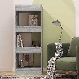 Graues Bücherregal Sonoma 40x30x103 cm