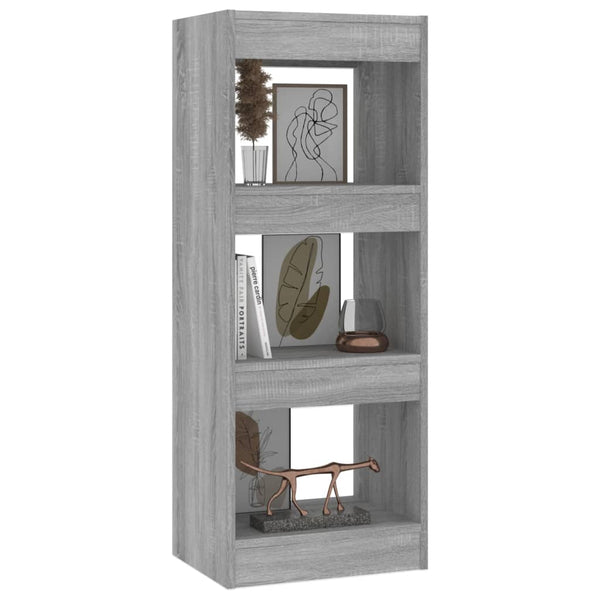 Graues Bücherregal Sonoma 40x30x103 cm
