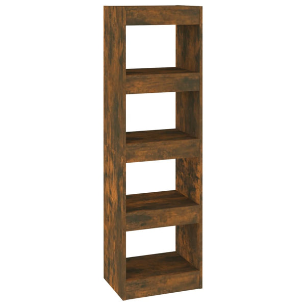 Bücherregal Raumteiler Räuchereiche 40x135 cm