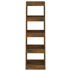 Bücherregal Raumteiler Räuchereiche 40x135 cm