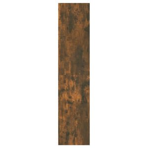 Bücherregal Raumteiler Räuchereiche 40x135 cm