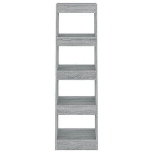 Bücherregal Raumteiler Grau Sonoma 40x30x135cm