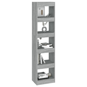 Graues Bücherregal Sonoma 40x30x166 cm