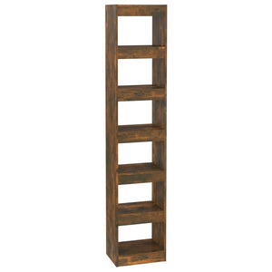 Bücherregal Raumteiler Räuchereiche 198cm