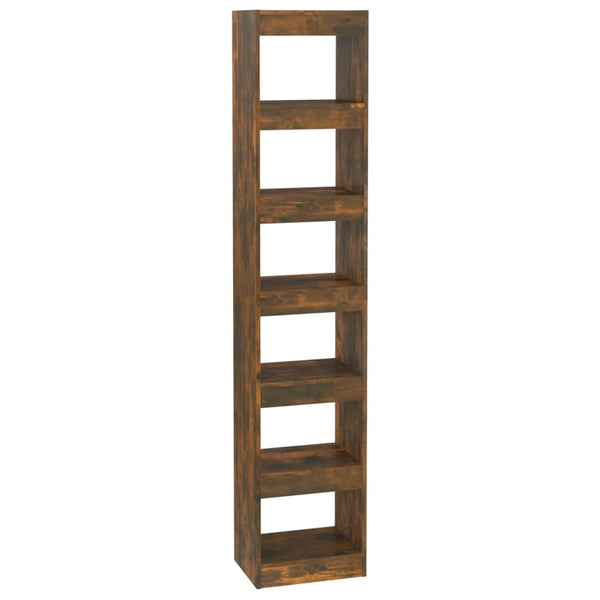 Bücherregal Raumteiler Räuchereiche 198cm