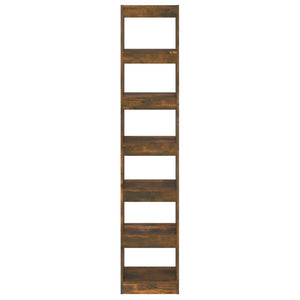 Bücherregal Raumteiler Räuchereiche 198cm