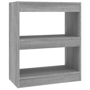 Graues Bücherregal Sonoma 60x30x72 cm